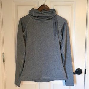 Nike Pro Warm Cowl Neck Grey Large-NWT